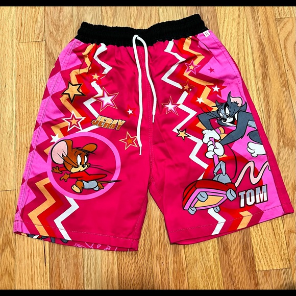 Tom And Jerry Summer Shorts For Kids (Unisex) - Picture 2 of 10